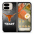 TEXAS LONGHORNS LOGO FOOTBALL Google Pixel 9 Pro Fold Case