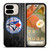 TORONTO BLUE JAYS WOODEN Google Pixel 9 Pro Fold Case TORONTO BLUE JAYS WOODEN Google Pixel 9 Pro Fold Case