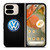 VW VOLKSWAGEN CAR LOGO EMBLEM Google Pixel 9 Pro Fold Case VW VOLKSWAGEN CAR LOGO EMBLEM Google Pixel 9 Pro Fold Case