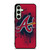 ATLANTA BRAVES MLB LOGO INITIAL Samsung Galaxy S24 FE Case