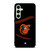 BALTIMORE ORIOLES BASEBALL BLACK Samsung Galaxy S24 FE Case