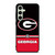 GEORGIA BULDOGS STRIPS Samsung Galaxy S24 FE Case