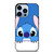 DISNEY STITCH CARTOON SIMPLE FLAT iPhone 13 Pro Max Case