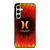 HURLEY ORANGE BLACK LOGO Samsung Galaxy S24 FE Case