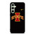 IOWA STATE FOOTBALL BLACK WALLPAPER Samsung Galaxy S24 FE Case