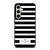 KATE SPADE NEW YORK BLACK WHITE STRIPES Samsung Galaxy S24 FE Case