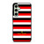 KATE SPADE PATTERN RED BLACK Samsung Galaxy S24 FE Case