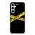 OFF WHITE LOGO STRIP Samsung Galaxy S24 FE Case