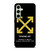 OFF WHITE YELLOW LOGO X APPLE Samsung Galaxy S24 FE Case