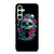 SKULL ROSE VIOLET ARTWORK Samsung Galaxy S24 FE Case
