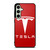 TESLA MOTORS RED LOGO Samsung Galaxy S24 FE Case
