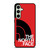 THE NORTH FACE LOGO BLACK RED Samsung Galaxy S24 FE Case