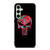 THE PUNISHER SKULL RED BLUE ARTWORK Samsung Galaxy S24 FE Case