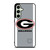 UNIVERSITY GEORGIA BULLDOGS FOOTBALL LOGO Samsung Galaxy S24 FE Case