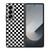 BLACK WHITE CHECKERED Samsung Galaxy Z Fold 6 Case Cover