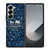 COACH NEW YORK BLUE STONE Samsung Galaxy Z Fold 6 Case Cover