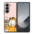 GRAFIELD THE CAT ICE CREAM Samsung Galaxy Z Fold 6 Case Cover