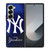 NEW YORK YANKEES BLUE Samsung Galaxy Z Fold 6 Case Cover