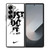 NIKE LOGO JUST DO IT GLITCH BLACK Samsung Galaxy Z Fold 6 Case Cover