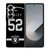 OAKLAND RAIDERS BRALEY Samsung Galaxy Z Fold 6 Case Cover