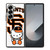 SAN FRANCISCO GIANTS MLB HELLO KITTY Samsung Galaxy Z Fold 6 Case Cover