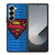 SUPERMAN LOGO ART Samsung Galaxy Z Fold 6 Case Cover
