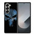 THE PUNISHER SKULL METAL LOGO Samsung Galaxy Z Fold 6 Case Cover