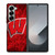WISCONSIN BADGER LOGO Samsung Galaxy Z Fold 6 Case Cover
