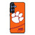 CLEAMSON TIGERS ORANGE Samsung Galaxy S25 Case