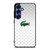 LACOSTE SILVER PATTERN Samsung Galaxy S25 Case LACOSTE SILVER PATTERN Samsung Galaxy S25 Case