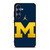MICHIGAN WOLVERINES BLUE LOGO Samsung Galaxy S25 Case