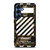 OFF WHITE CAMO BACKGROUND Samsung Galaxy S25 Case