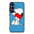 SNOOPY LOVE HEART Samsung Galaxy S25 Case