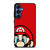 SUPER MARIO BROS FACE NINTENDO GAMES Samsung Galaxy S25 Case