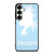 FROZEN LIGHT BLUE SILHOUETTE Samsung Galaxy S25 Plus Case
