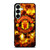 MANCHESTER UNITED FOOTBALL CLUB ON FIRE Samsung Galaxy S25 Plus Case