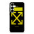 OFFWHITE LOGO YELLOW Samsung Galaxy S25 Plus Case
