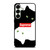 SUPREME BLACK WHITE CAT Samsung Galaxy S25 Plus Case