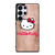 HELLO KITTY FACE WOOD Samsung Galaxy S25 Ultra Case