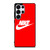 NIKE SWOOSH LOGO RED Samsung Galaxy S25 Ultra Case NIKE SWOOSH LOGO RED Samsung Galaxy S25 Ultra Case