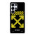 OFF WHITE LOGO YELLOW STRIPE Samsung Galaxy S25 Ultra Case
