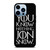 GAME OF THRONES KNOW NOTHING JON SNOW black rubber iPhone 13 Pro Max Case