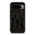 NEW YORK YANKEES BASEBALL MLB BLACK Google Pixel 9 Pro XL Case