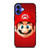MARIO BROS CLIPART HEAD iPhone 16 Case