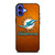 MIAMI DOLPHINS NFL SYMBOL iPhone 16 Case
