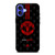MU MANCHESTER UNITED LOGO iPhone 16 Case