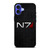 N7 MASS EFFECT PLATE EMBLEM iPhone 16 Case