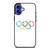 OLYMPIC RINGS LOGO BRUSHED iPhone 16 Case