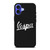 PIAGGIO VESPA METAL CARBON LOGO iPhone 16 Case PIAGGIO VESPA METAL CARBON LOGO iPhone 16 Case
