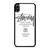 STUSSY LOGO iPhone XS Max Case
